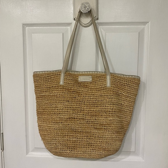 Brighton Ara Beaded Straw Tote Bag - Picture 5 of 13